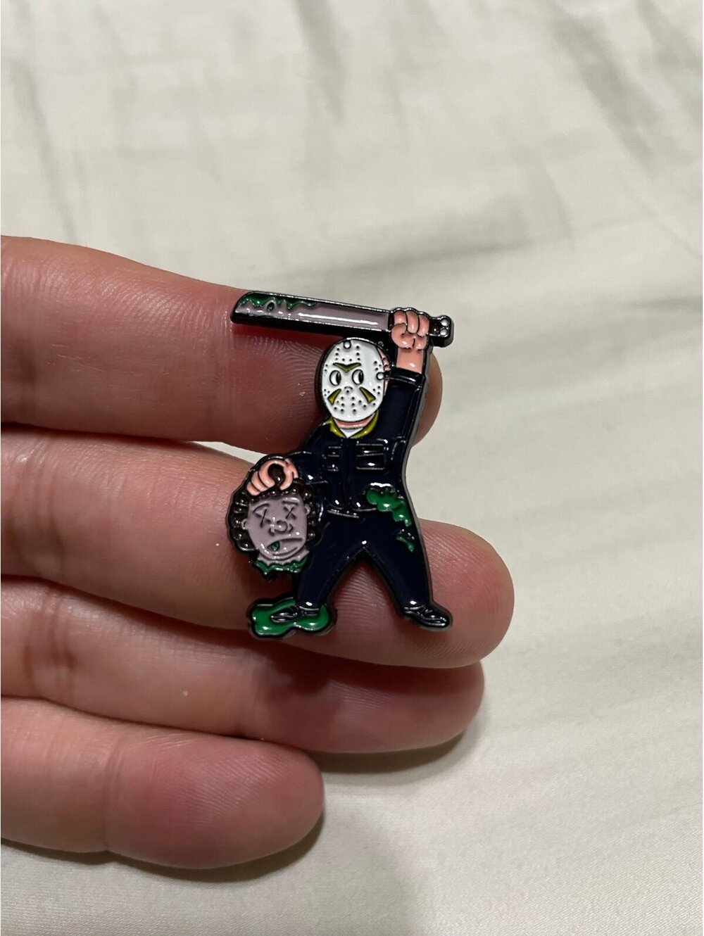 Halloween enamel pin brooch funny